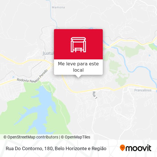 Rua Do Contorno, 180 mapa