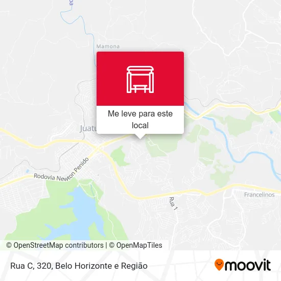 Rua C, 320 mapa