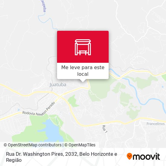 Rua Dr. Washington Pires, 2032 mapa