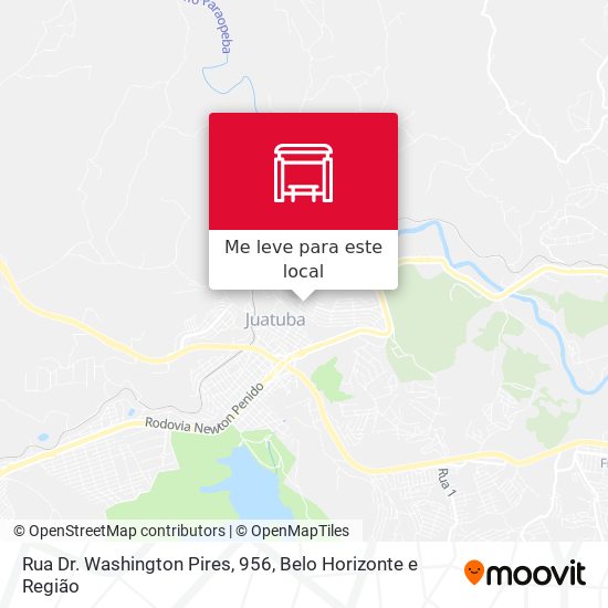 Rua Dr. Washington Pires, 956 mapa
