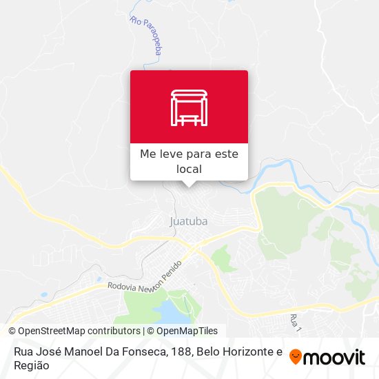 Rua José Manoel Da Fonseca, 188 mapa
