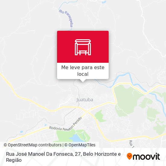 Rua José Manoel Da Fonseca, 27 mapa