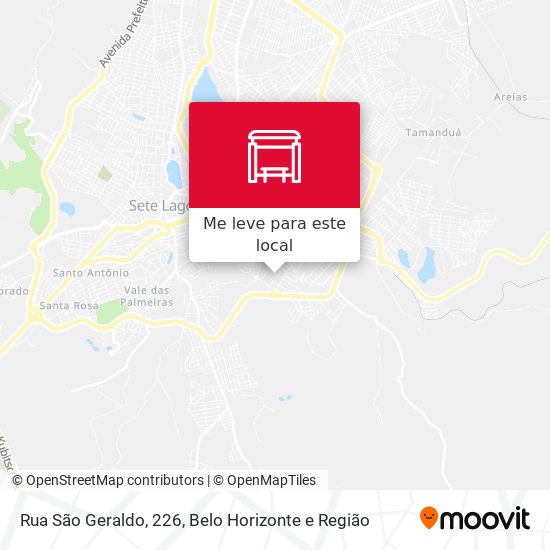 Rua São Geraldo, 226 mapa