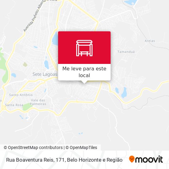 Rua Boaventura Reis, 171 mapa