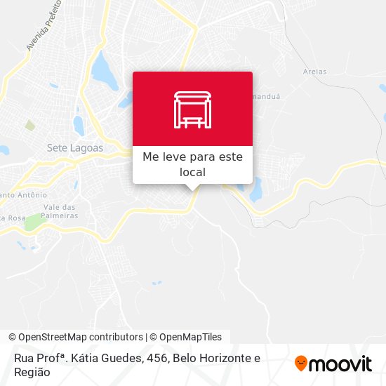 Rua Profª. Kátia Guedes, 456 mapa