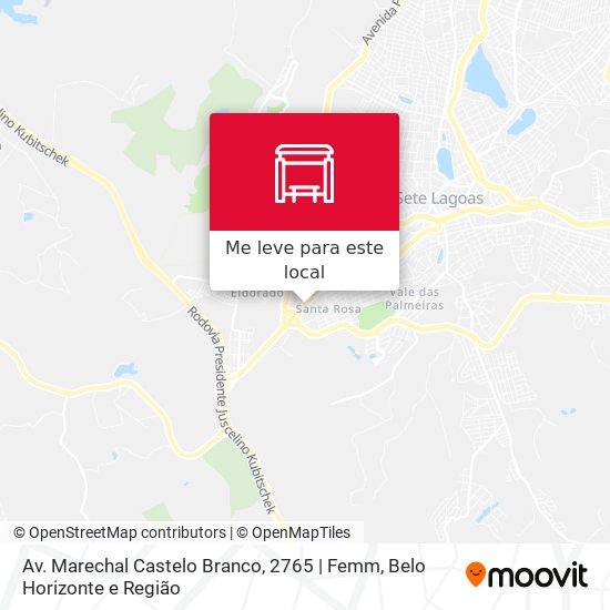 Av. Marechal Castelo Branco, 2765 | Femm mapa