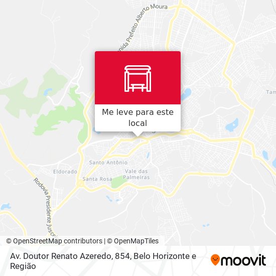 Av. Doutor Renato Azeredo, 854 mapa