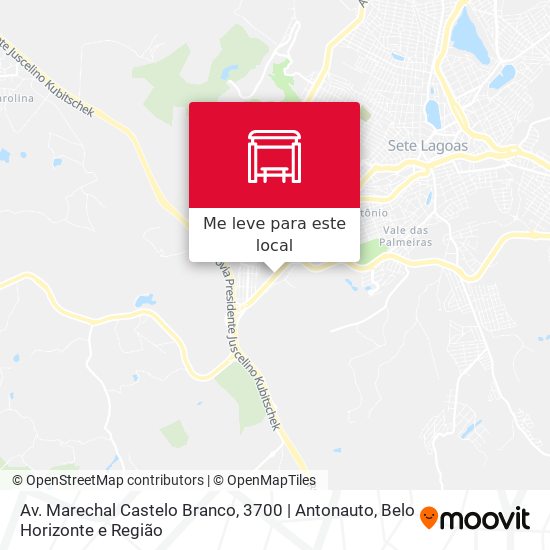 Av. Marechal Castelo Branco, 3700 | Antonauto mapa