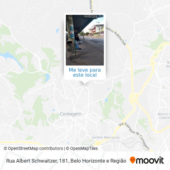 Rua Albert Schwaitzer, 181 mapa