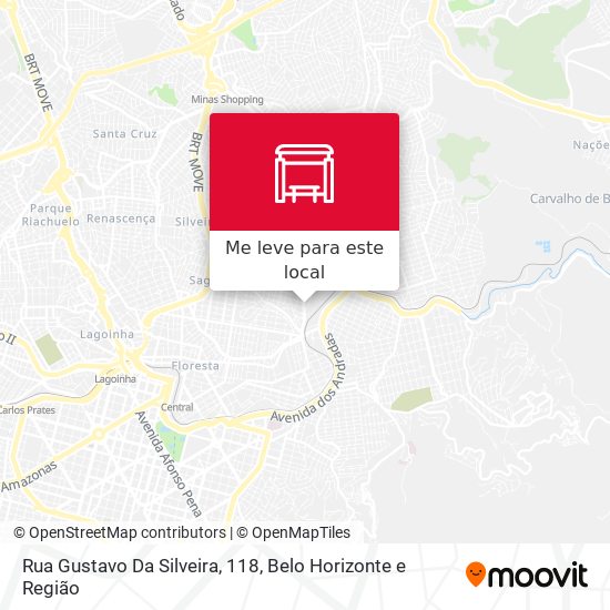Rua Gustavo Da Silveira, 118 mapa
