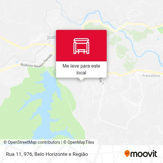 Rua 11, 976 mapa