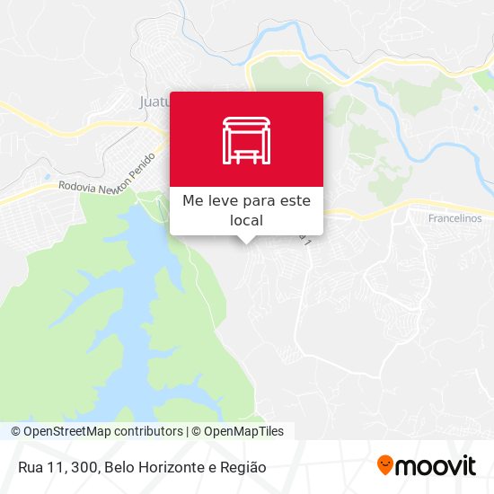Rua 11, 300 mapa