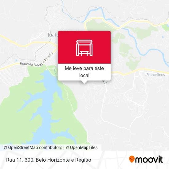 Rua 11, 300 mapa