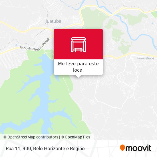 Rua 11, 900 mapa