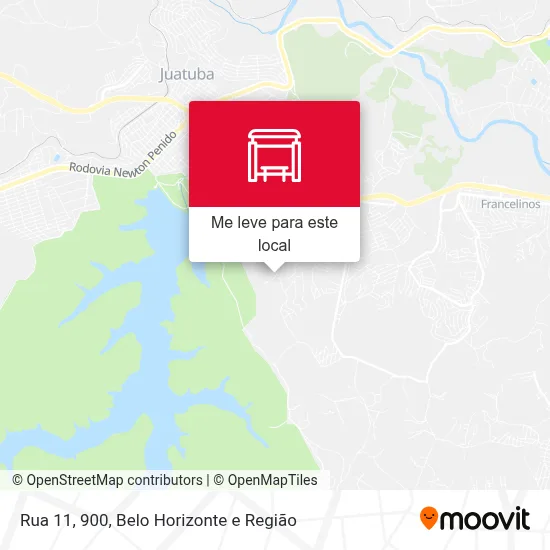 Rua 11, 900 mapa