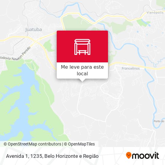Avenida 1, 1235 mapa