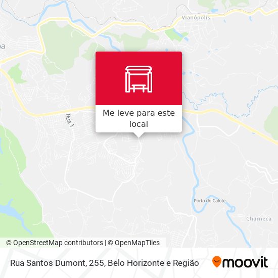 Rua Santos Dumont, 255 mapa