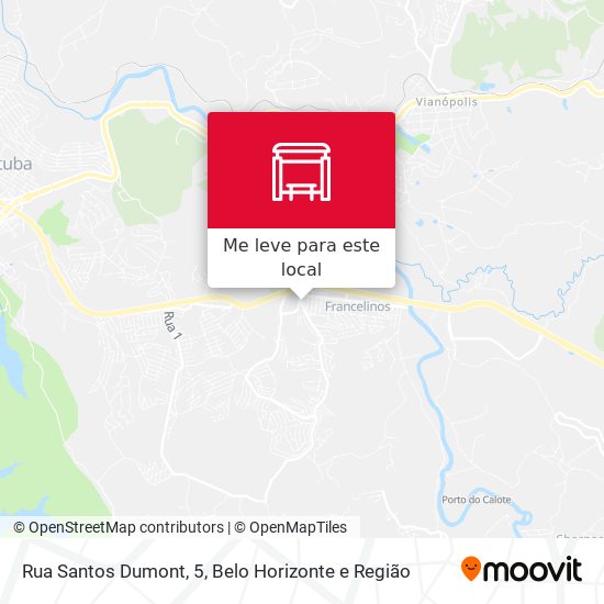 Rua Santos Dumont, 5 mapa