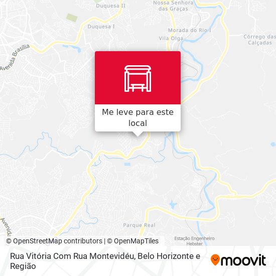 Rua Vitória Com Rua Montevidéu mapa