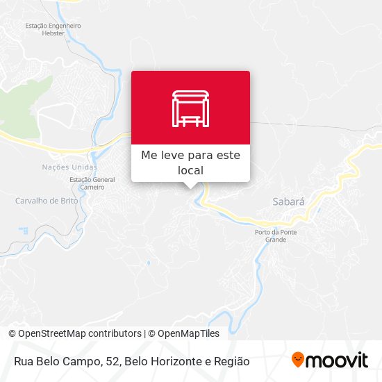 Rua Belo Campo, 52 mapa