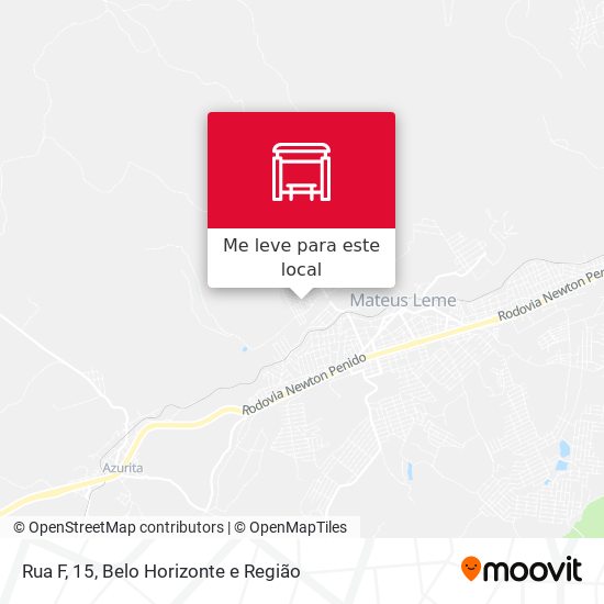 Rua F, 15 mapa