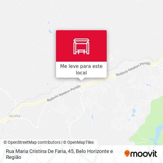 Rua Maria Cristina De Faria, 45 mapa
