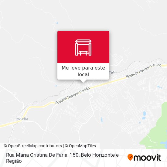 Rua Maria Cristina De Faria, 150 mapa