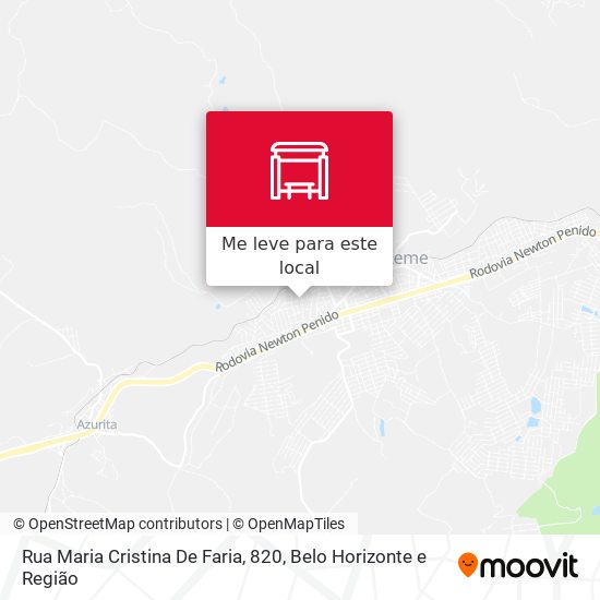 Rua Maria Cristina De Faria, 820 mapa