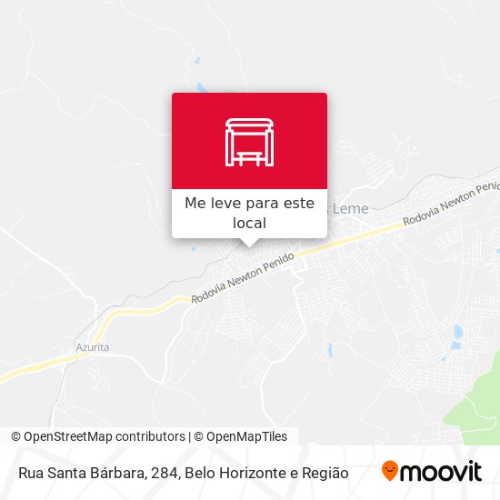 Rua Santa Bárbara, 284 mapa