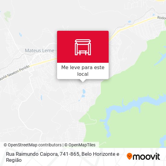 Rua Raimundo Caipora, 741-865 mapa