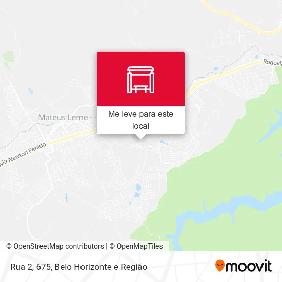 Rua 2, 675 mapa