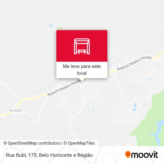 Rua Rubi, 175 mapa