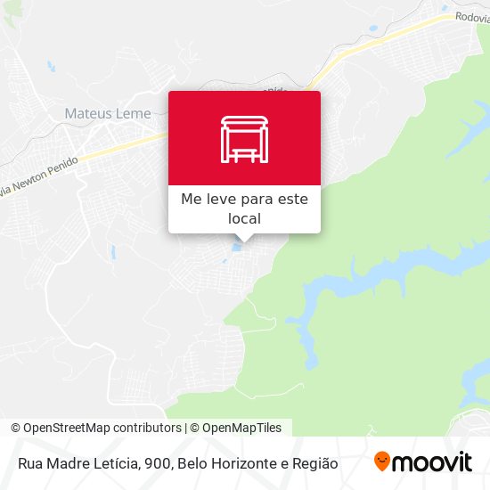 Rua Madre Letícia, 900 mapa