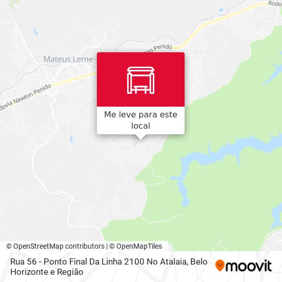 Rua 56 - Ponto Final Da Linha 2100 No Atalaia mapa