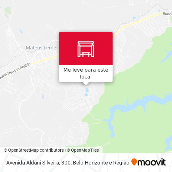Avenida Aldani Silveira, 300 mapa