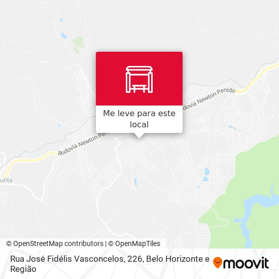 Rua José Fidélis Vasconcelos, 226 mapa