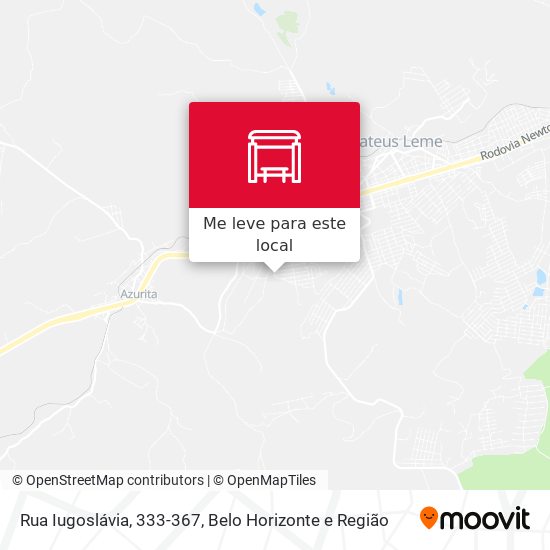 Rua Iugoslávia, 333-367 mapa