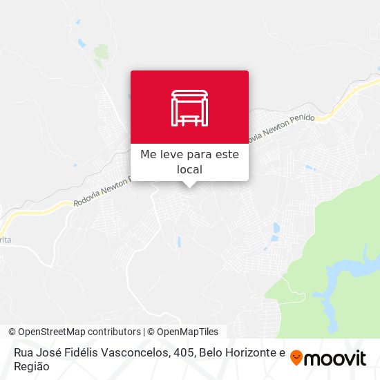 Rua José Fidélis Vasconcelos, 405 mapa