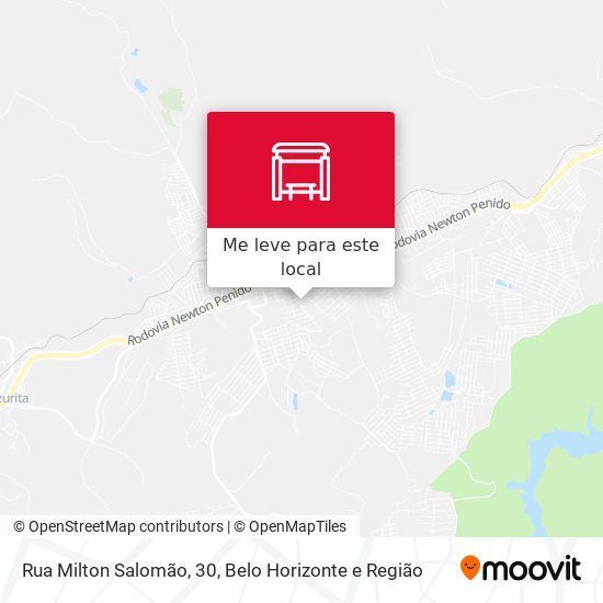 Rua Milton Salomão, 30 mapa