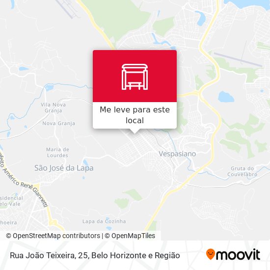 Rua João Teixeira, 25 mapa