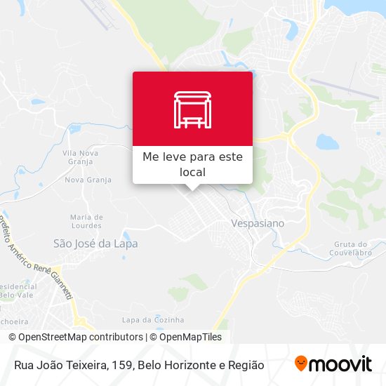 Rua João Teixeira, 159 mapa