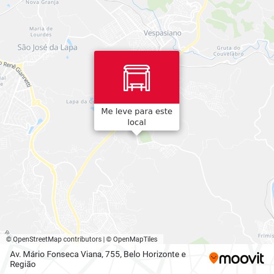 Av. Mário Fonseca Viana, 755 mapa