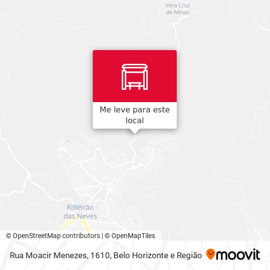Rua Moacir Menezes, 1610 mapa