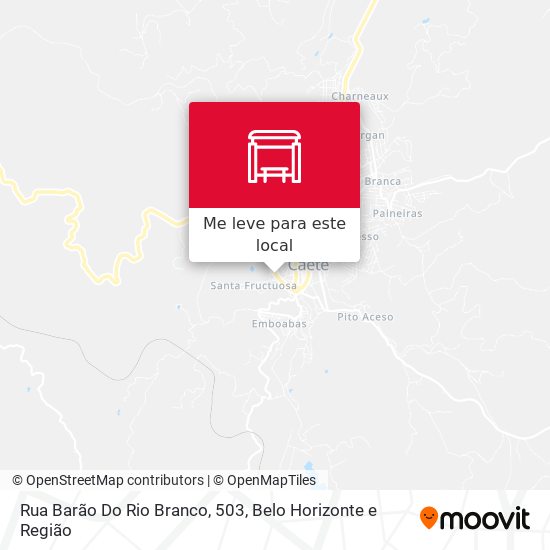 Rua Barão Do Rio Branco, 503 mapa