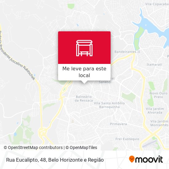 Rua Eucalipto, 48 mapa