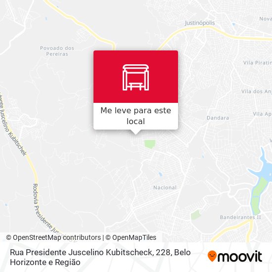 Rua Presidente Juscelino Kubitscheck, 228 mapa