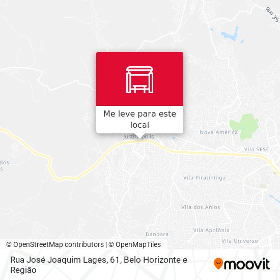 Rua José Joaquim Lages, 61 mapa