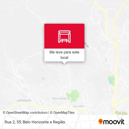 Rua 2, 55 mapa