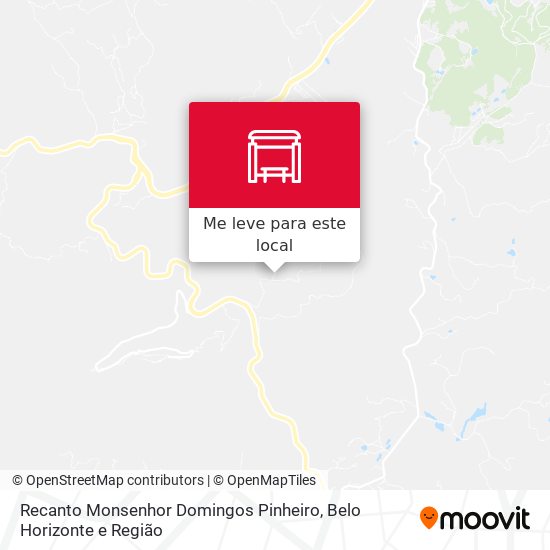 Recanto Monsenhor Domingos Pinheiro mapa