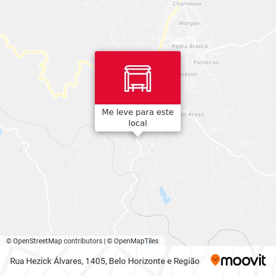 Rua Hezick Álvares, 1405 mapa